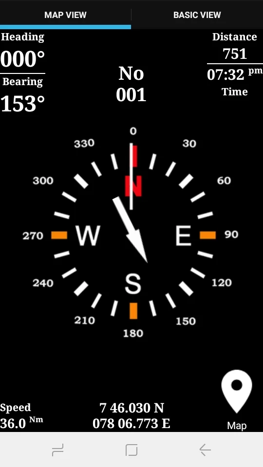 Odaku - Advanced Marine GPS screenshot