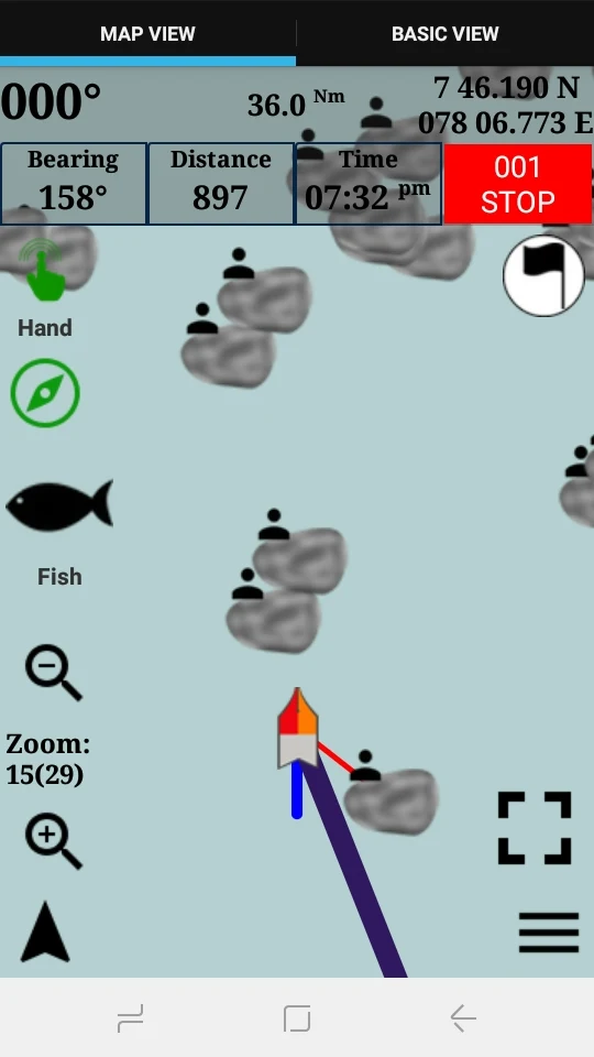 Odaku - Advanced Marine GPS screenshot
